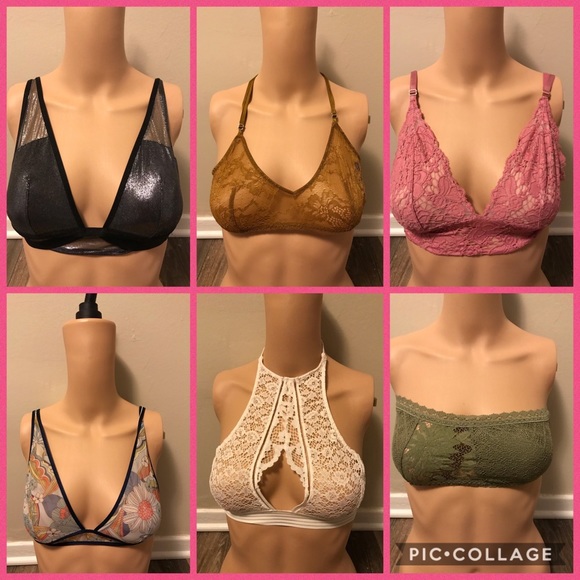 NWT Victoria secret bras 6 bralettes